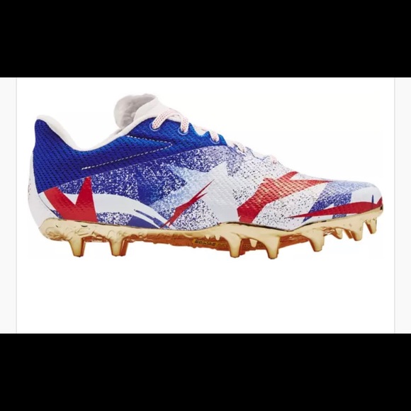Under Armour Men's Blur LE MC USA Football Cleats size 13 - Picture 6 of 6
